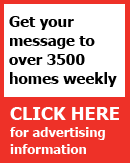 Get your message to over 3500 customers per week in the Crossroads!